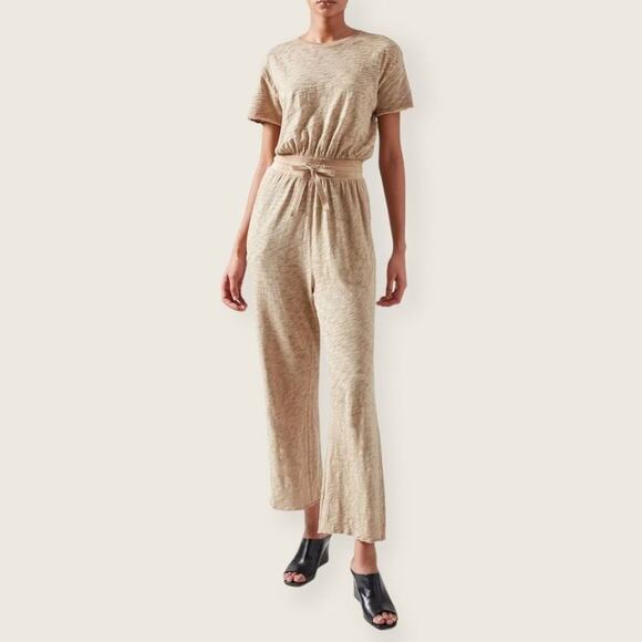 NWOT | ATM | Slub Jersey Short Sleeve Jumpsuit | Coral Stone | Medium - Picture 14 of 14